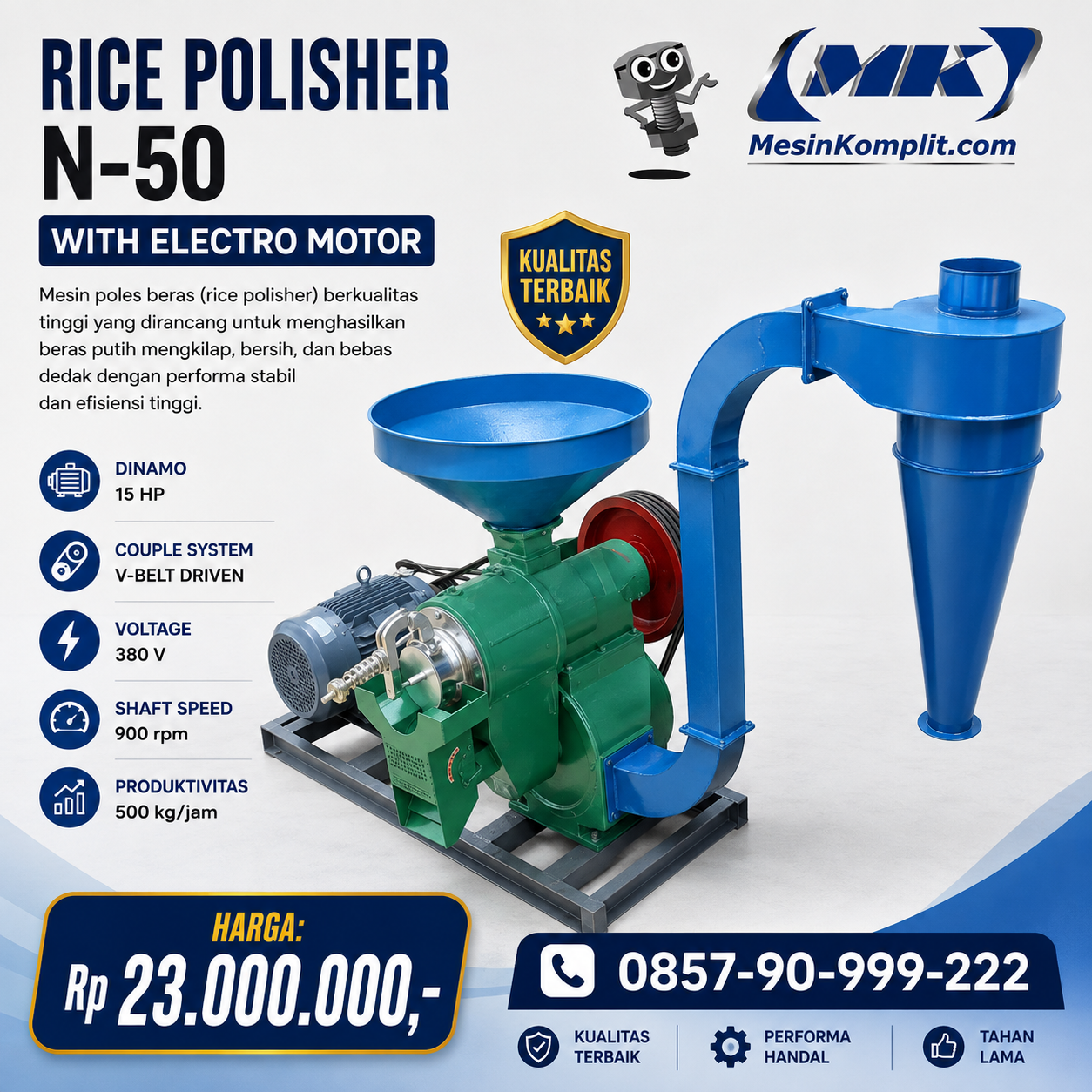 Mesin Poles Beras (MSK-01...
